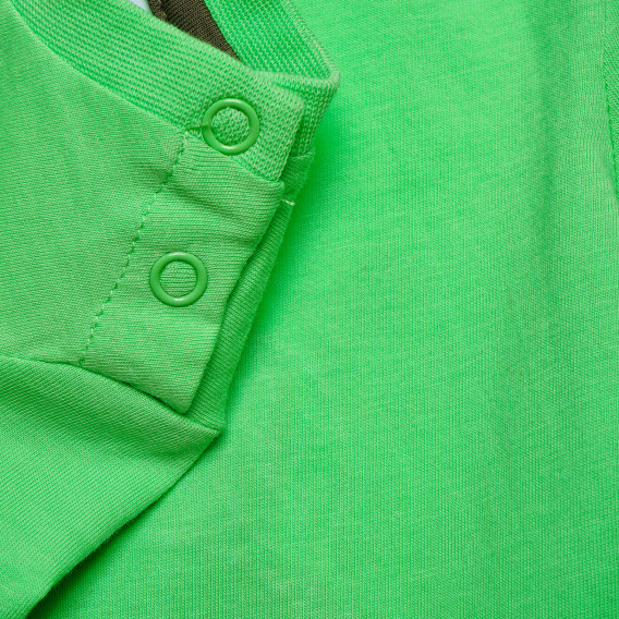 Тениска за бебе за момче зелена Original Marines 156583 3