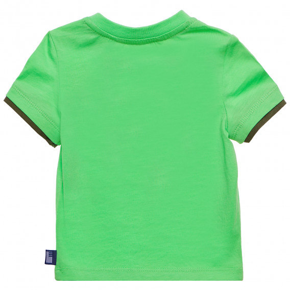 Тениска за бебе за момче зелена Original Marines 156584 4
