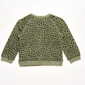 Блуза за бебе за момиче зелена Original Marines 156608 4