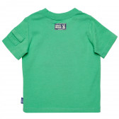 Тениска за бебе за момче зелена Original Marines 156698 4