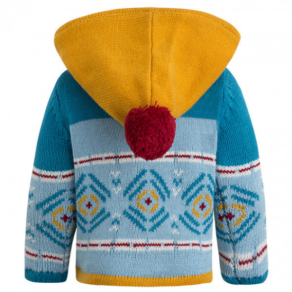 Плетено яке с качулка за бебе за момче Tuc Tuc 1567 2