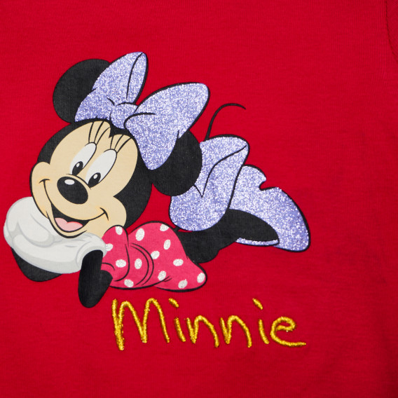 Памучна тениска за бебе за момиче розова Original Marines 156823 2