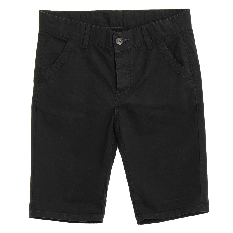 Памучни къси панталони за момче, черни  157228