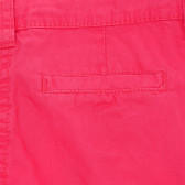 Памучен панталон с права кройка за момиче, розов Tape a l'oeil 157352 3