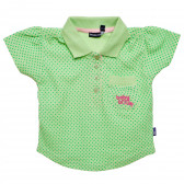 Блуза за бебе за момиче зелена Original Marines 157523 