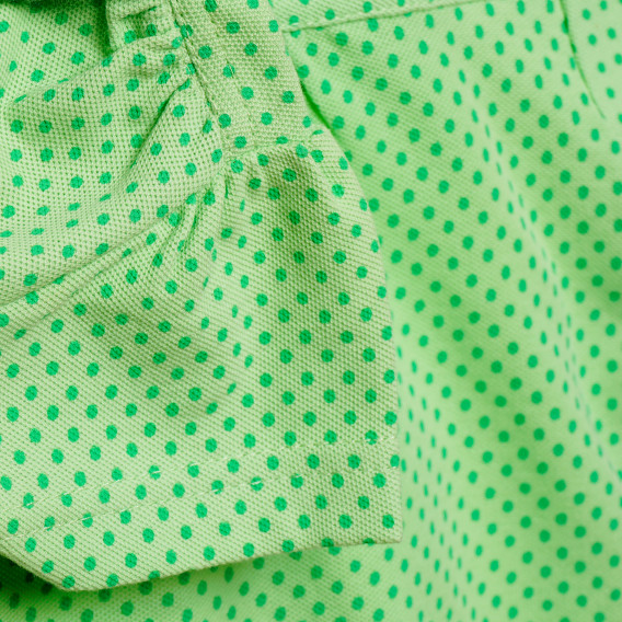 Блуза за бебе за момиче зелена Original Marines 157525 3