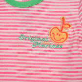 Памучна тениска за бебе за момиче розова Original Marines 157585 2