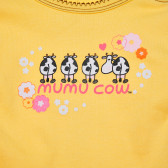 Тениска за бебе за момиче жълта Original Marines 157613 2