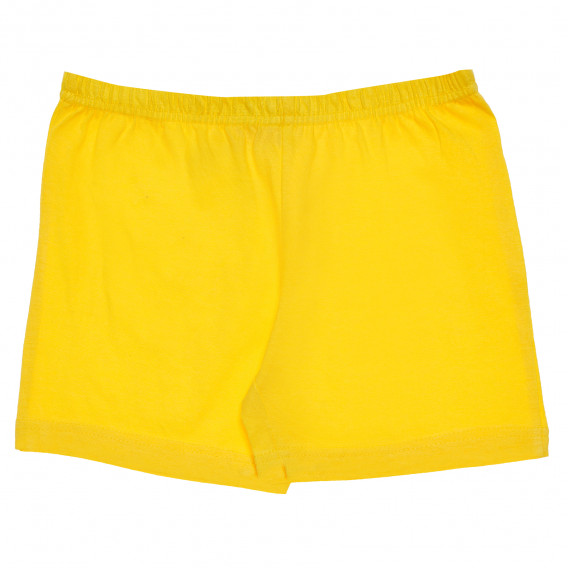 Памучен панталон жълт за момче Disney 157714 