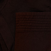 Памучен панталон за бебе за момче кафяв Original Marines 158282 3