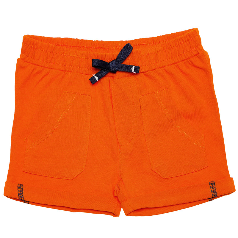 Къси панталони за момче оранжеви  158354