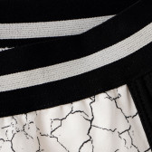 Къси панталони за момиче в бяло и черно Original Marines 158491 2