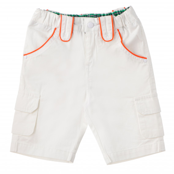Къси панталони за момче бели Original Marines 158502 