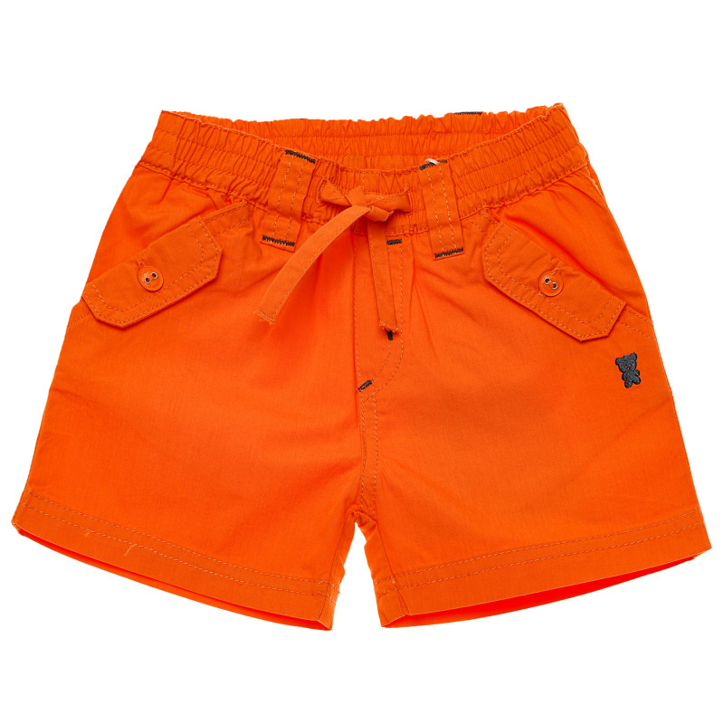 Къси панталони за момче оранжев  159224