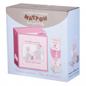 Розова кутия за съхранение Nattou 159506 