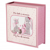 Розова кутия за съхранение Nattou 159507 2