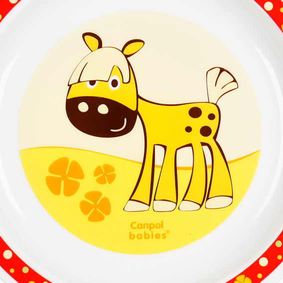 Чинийка - жълто магаре, пластмаса Canpol 159542 2
