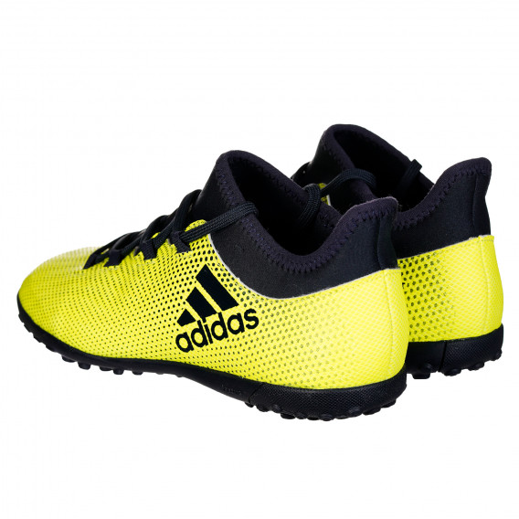 Бутонки за момче, жълти Adidas 159624 2