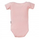 Памучно боди за бебе розово Miffy 159634 4