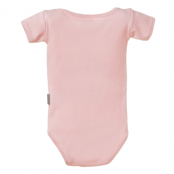 Памучно боди за бебе розово Miffy 159634 4