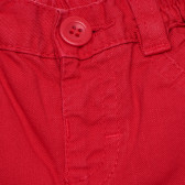 Памучени панталони червени Benetton 160261 6