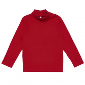 Памучна блуза за момиче червена Idexe 160331 