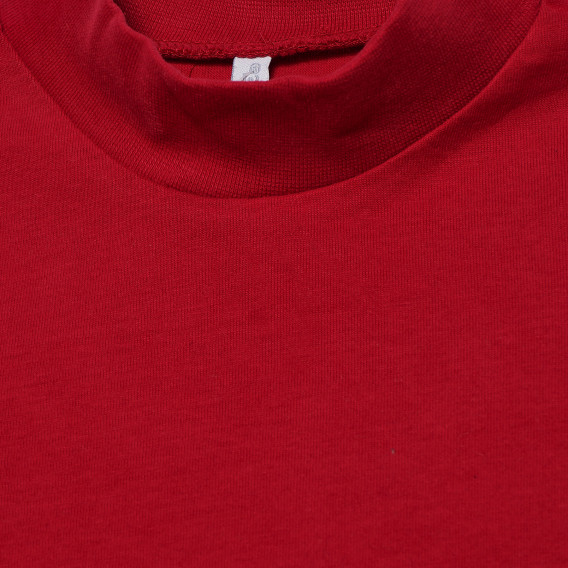 Памучна блуза за момиче червена Idexe 160332 2