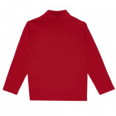 Памучна блуза за момиче червена Idexe 160334 4