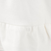 Блуза с дълъг ръкав за момиче бяла Idexe 160349 3