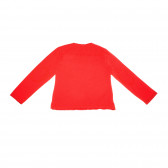 Памучна блуза с дълъг ръкав за момче червена Pepe Jeans 161109 2