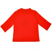 Памучна блуза с нежна щампа червена MEXX 161113 2
