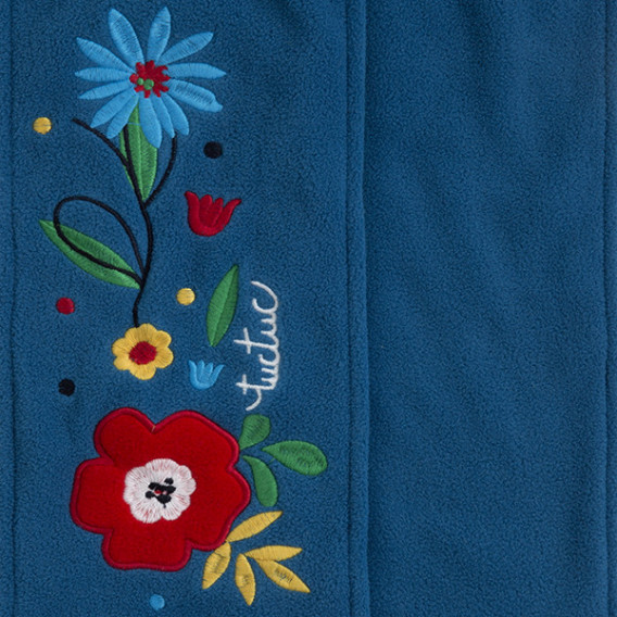 Комплект шапка, шал и ръкавички с цветя Tuc Tuc 1613 3