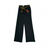 Памучен пола-панталон за момиче черен Naf Naf 161565 