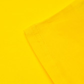 Памучен потник жълт за момче Benetton 161590 3