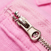 Ленен панталон за момиче розов MDP 162275 3
