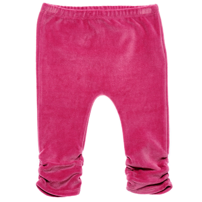 Спортен панталон за бебе за момиче розов  162911