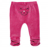 Спортен панталон за бебе за момиче розов Idexe 162912 2