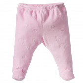 Ританки за бебе за момиче розови Birba 163514 