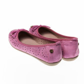 Обувки тип балеринка за момиче с розова панделка XTI 16465 2