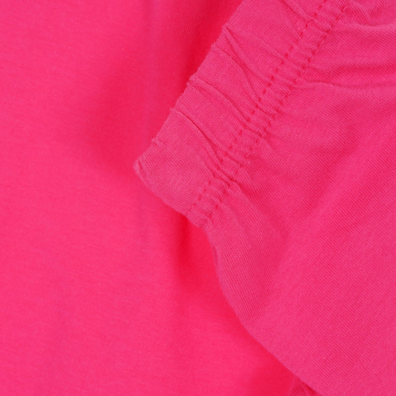 Памучен комплект блуза и панталон за бебе за момиче розови Disney 164731 2