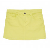 Къси панталони жълти за момиче Benetton 164738 