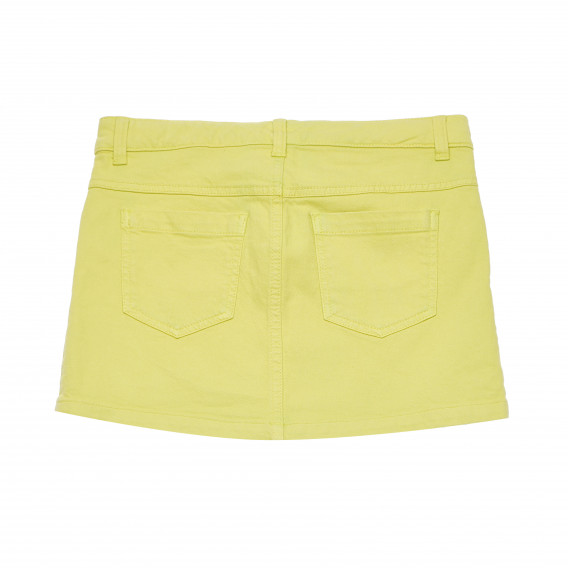 Къси панталони жълти за момиче Benetton 164741 2