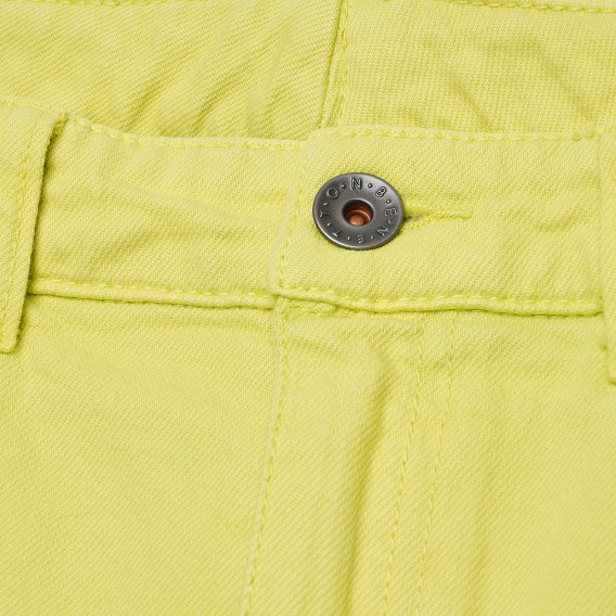 Къси панталони жълти за момиче Benetton 164745 4