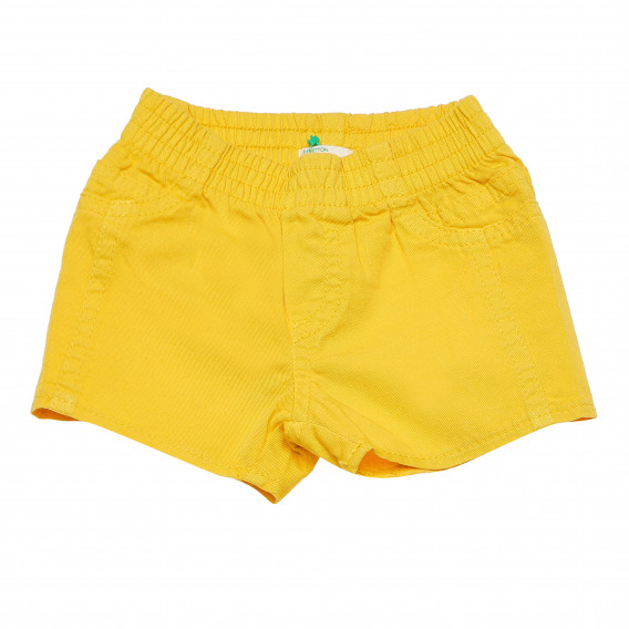 Къси панталони, жълти Benetton 165254 