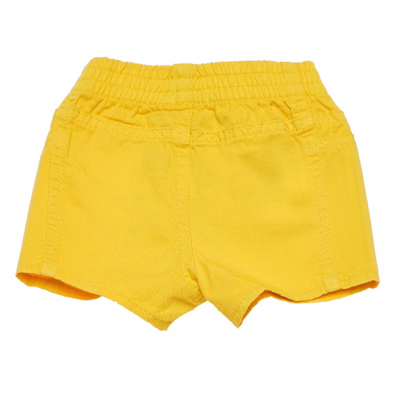 Къси панталони, жълти Benetton 165259 2