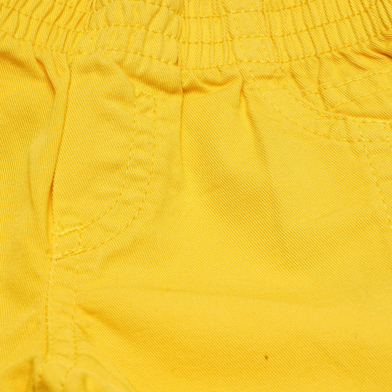 Къси панталони, жълти Benetton 165274 4
