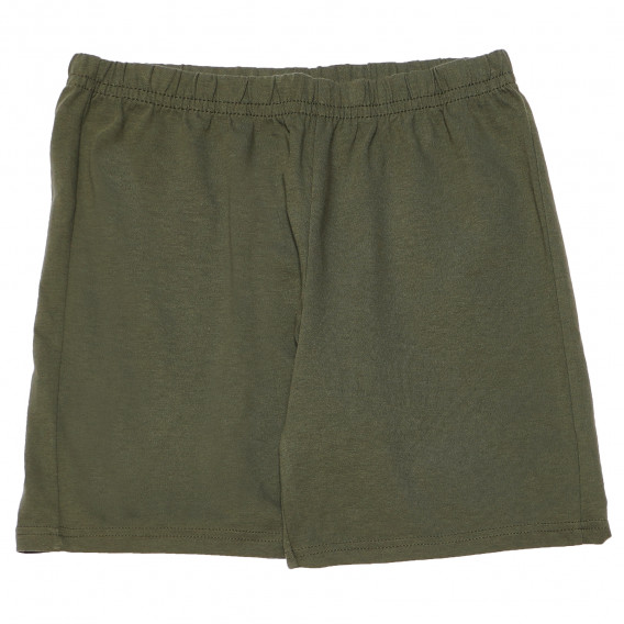 Къси панталони, зелени за момиче Benetton 165401 3