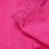 Памучни къси панталони розови за момиче Benetton 165407 3