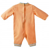 Памучен гащеризон за бебе оранжев Chicco 165521 4