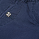Памучни панталони сини за момиче Benetton 165784 4